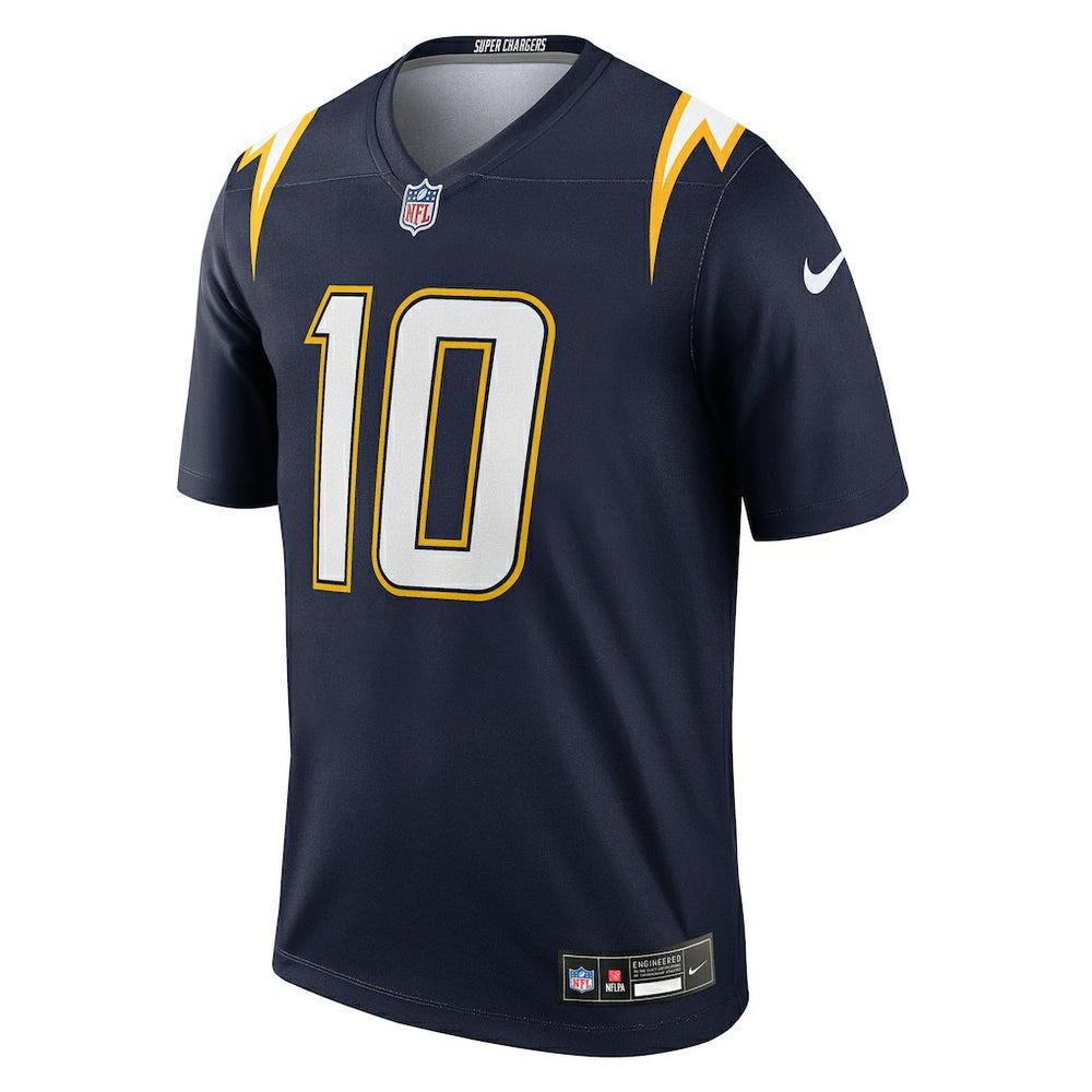 Justin Herbert Los Angeles Chargers Alternate Super Chargers Legend Player Performance Top Navy | Nike for Sale