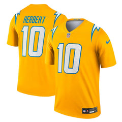Justin Herbert Los Angeles Chargers Alternate Charger Power Legend Player Performance Top Gold | Nike for Sale