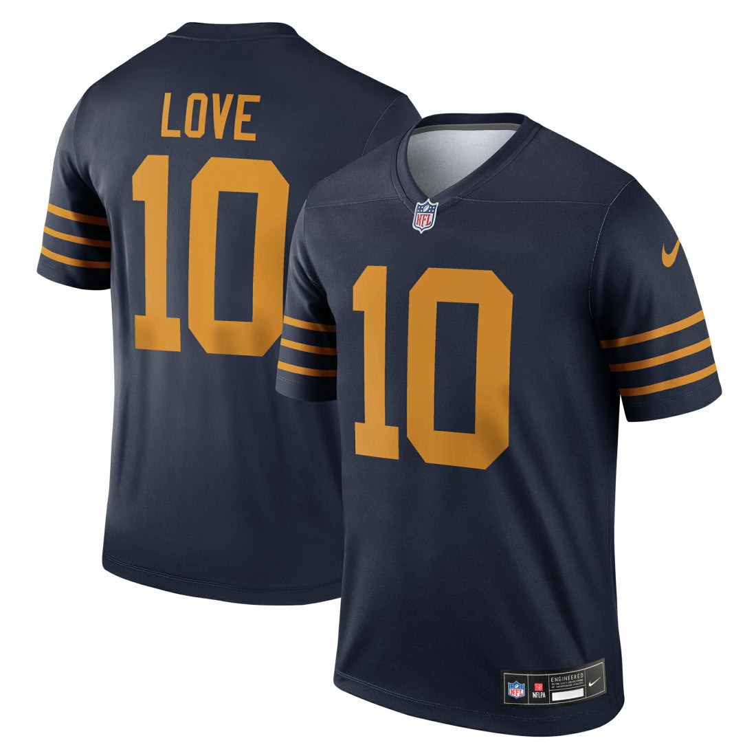 Jordan Love Green Bay Packers The 1923 Classic Legend Player Dri-FIT Top Navy | Nike for Sale