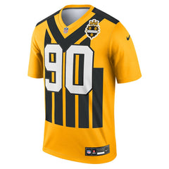 T.J. Watt Pittsburgh Steelers Alternate 1933 Throwback Legend Player Performance Top Gold | Nike for Sale