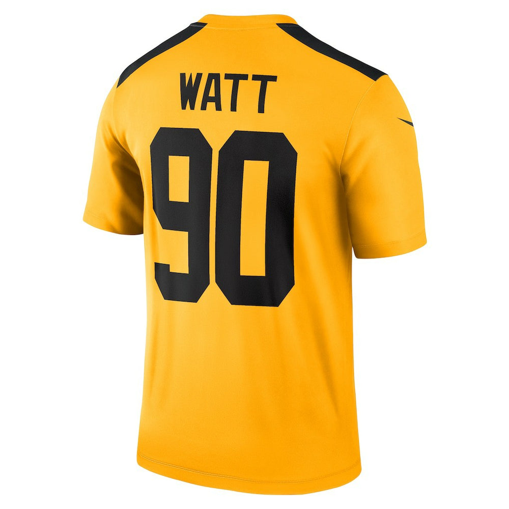 T.J. Watt Pittsburgh Steelers Alternate 1933 Throwback Legend Player Performance Top Gold | Nike for Sale