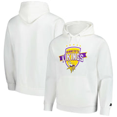 Minnesota Vikings Starter Vintage Pullover Hoodie White | NFL