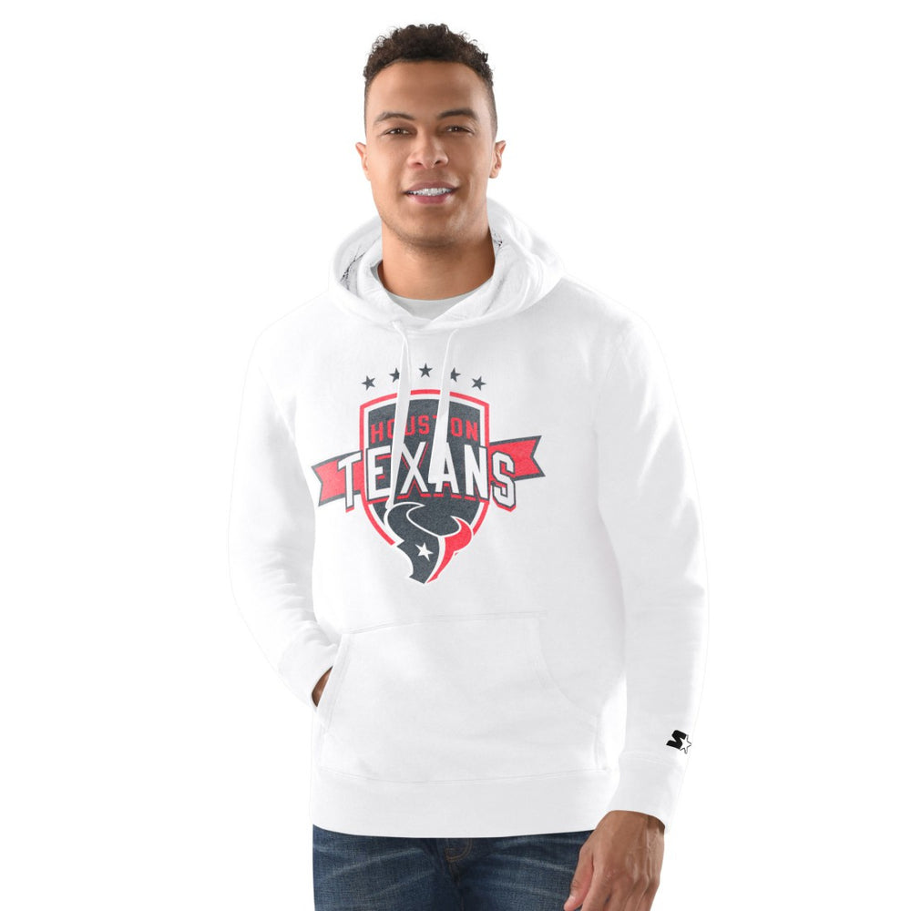 Houston Texans Starter Vintage Pullover Hoodie White | NFL