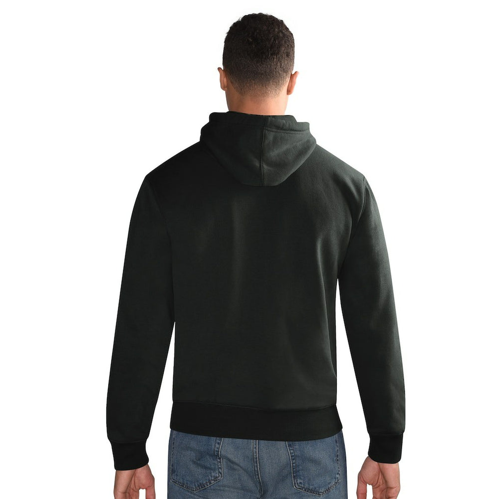 New York Jets Starter Vintage Pullover Hoodie Charcoal | NFL