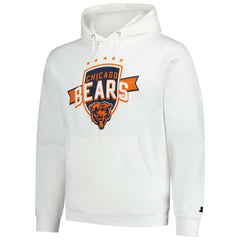 Chicago Bears Starter Vintage Pullover Hoodie White | NFL