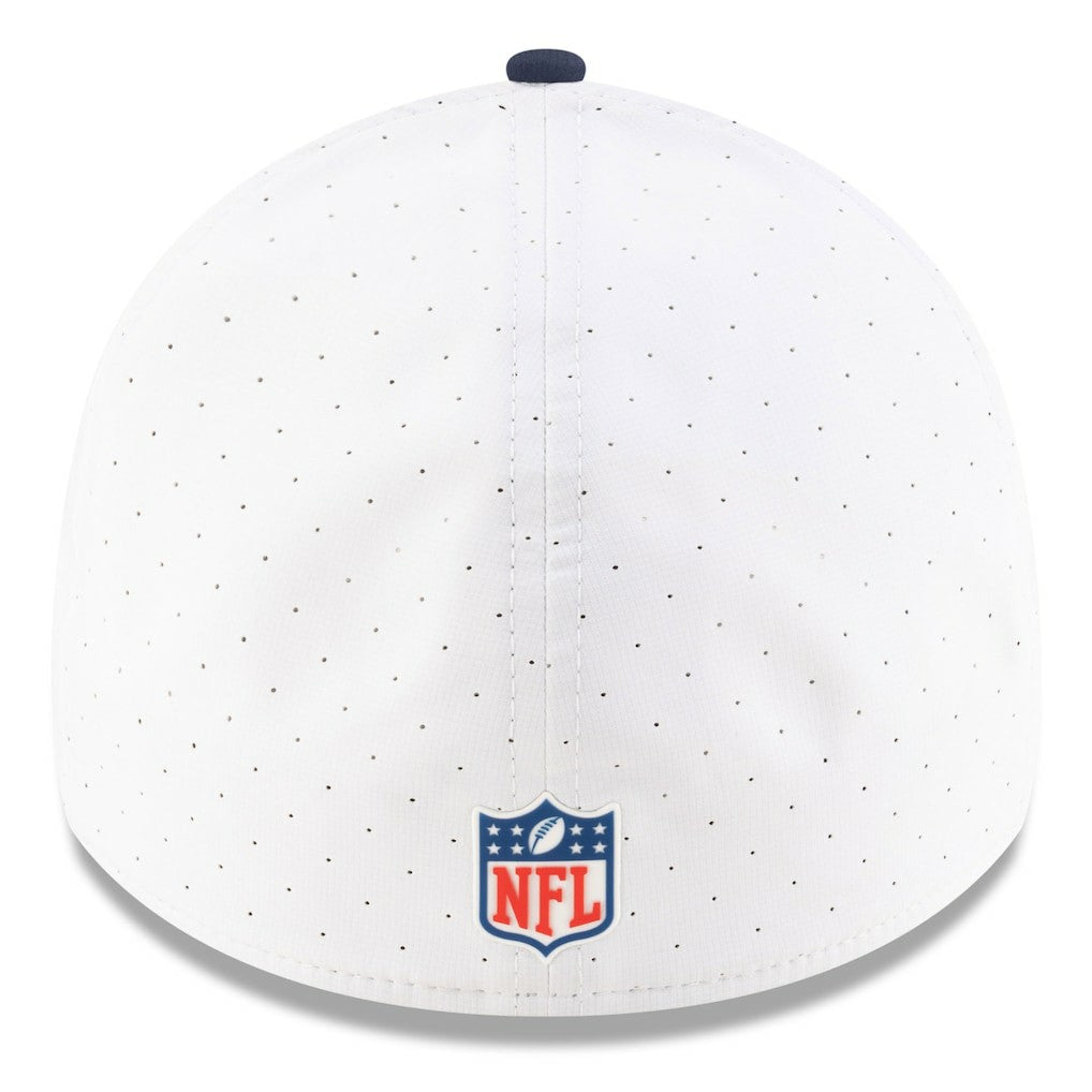 Dallas Cowboys New Era 2025 NFL Training Camp 39THIRTY Flex Hat White/Navy | NFL