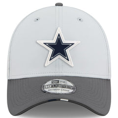 Dallas Cowboys New Era 2025 NFL Training Camp 39THIRTY Flex Hat Gray/Graphite | NFL