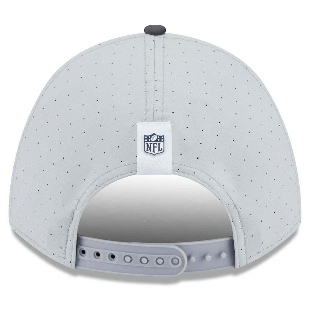 Dallas Cowboys New Era 2025 NFL Training Camp A-Frame 9FORTY Adjustable Hat Gray/Graphite | NFL