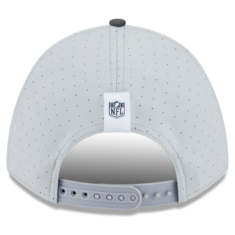 Dallas Cowboys New Era 2025 NFL Training Camp A-Frame 9FORTY Adjustable Hat Gray/Graphite | NFL