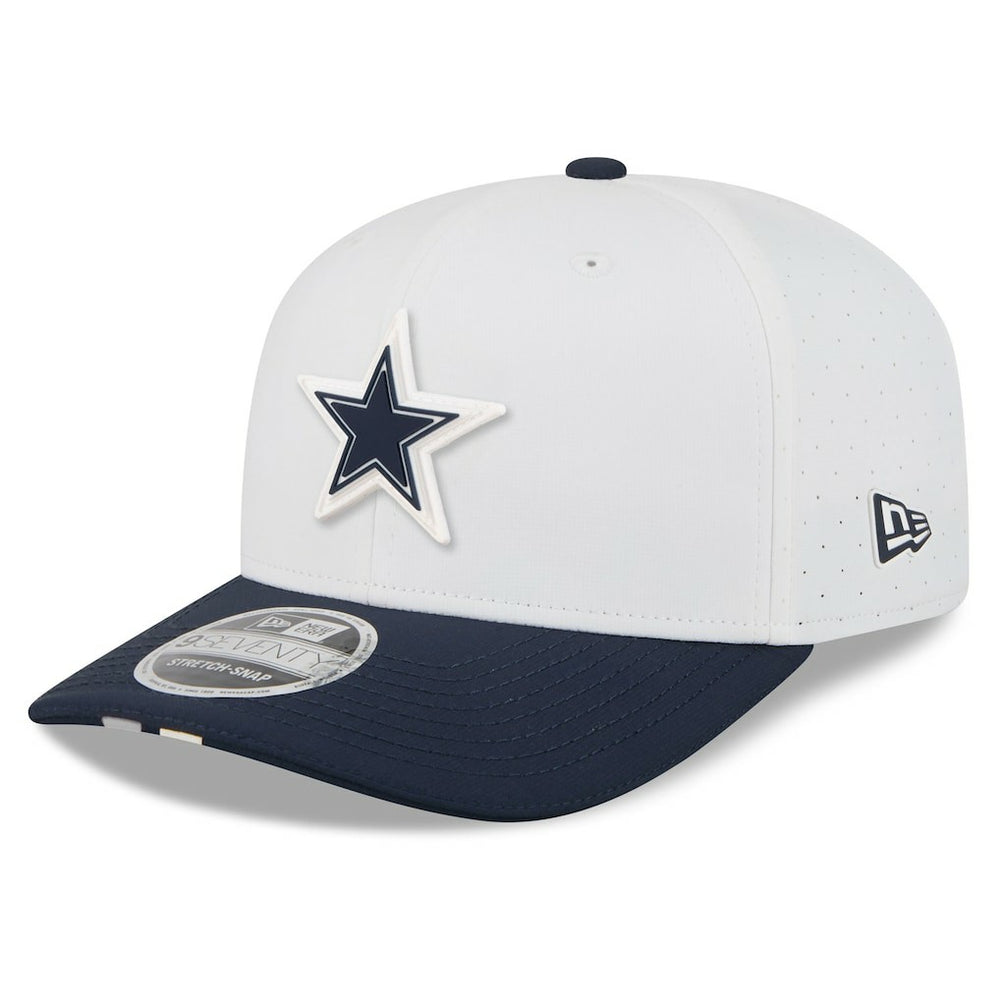 Dallas Cowboys New Era 2025 NFL Training Camp 9SEVENTY Adjustable Hat White/Navy | NFL