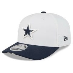 Dallas Cowboys New Era 2025 NFL Training Camp 9SEVENTY Adjustable Hat White/Navy | NFL