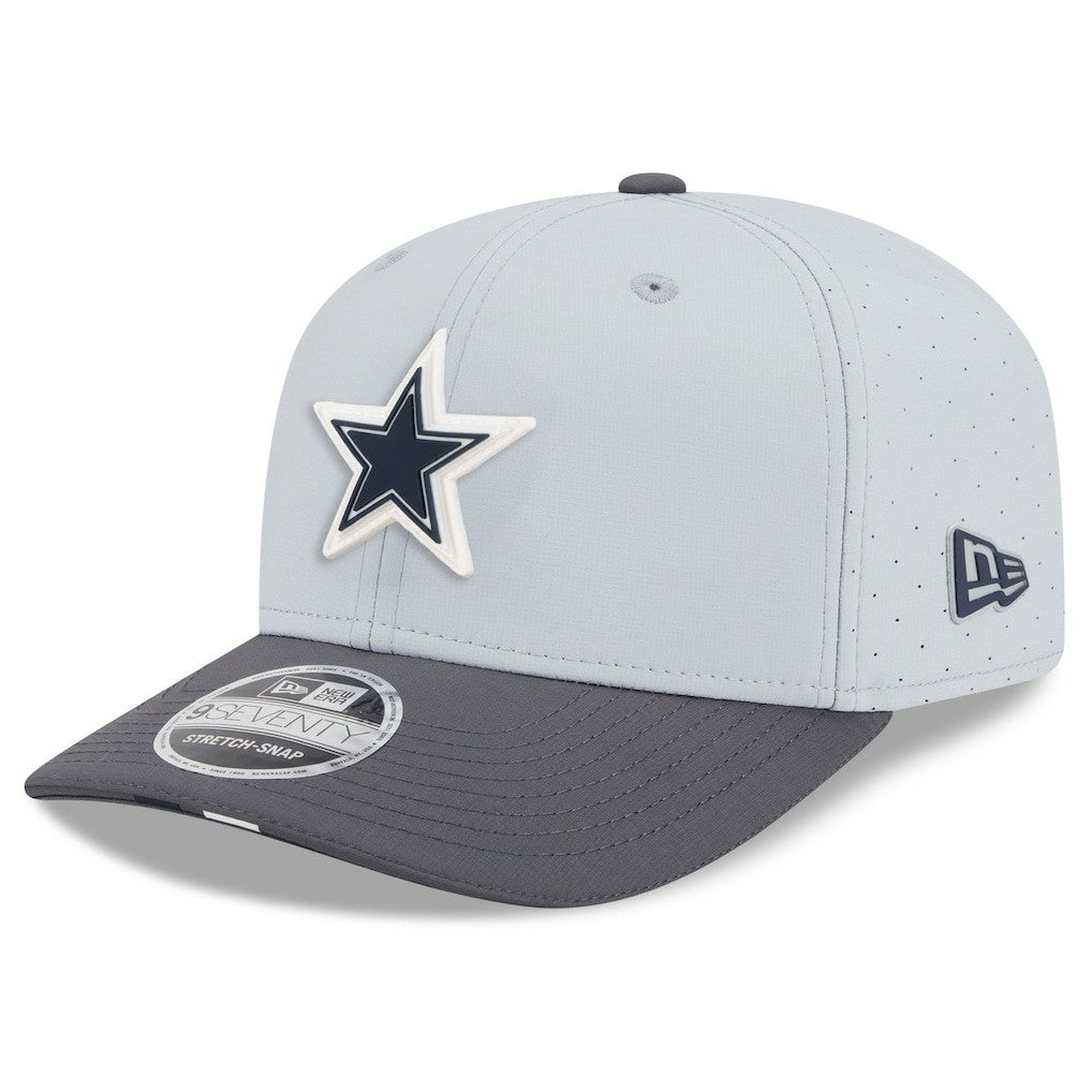 Dallas Cowboys New Era 2025 NFL Training Camp 9SEVENTY Adjustable Hat Gray/Graphite | NFL