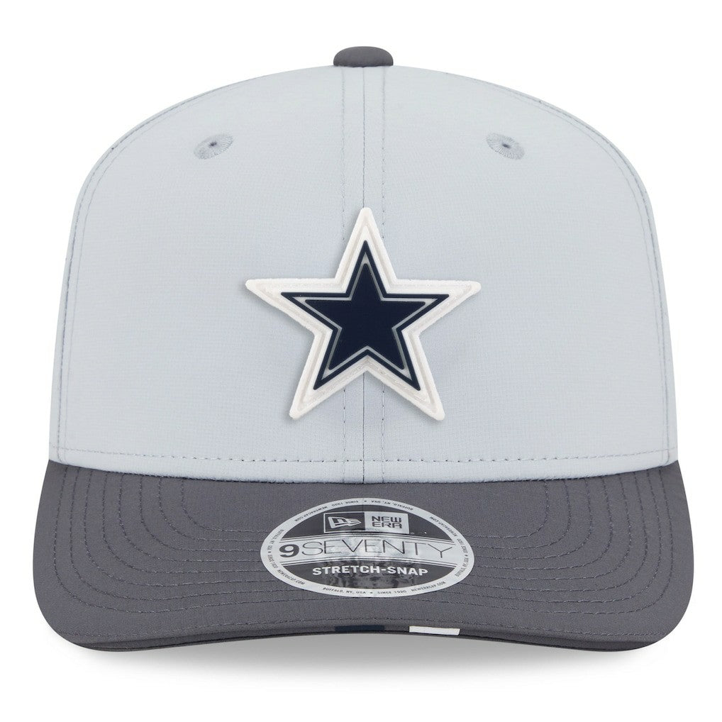 Dallas Cowboys New Era 2025 NFL Training Camp 9SEVENTY Adjustable Hat Gray/Graphite | NFL