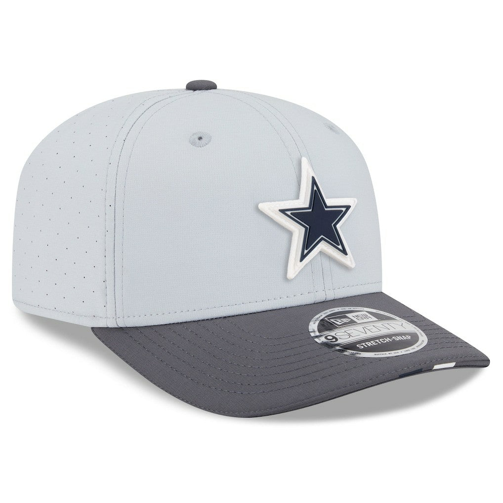 Dallas Cowboys New Era 2025 NFL Training Camp 9SEVENTY Adjustable Hat Gray/Graphite | NFL