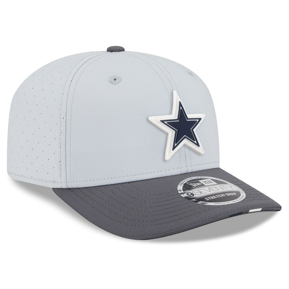 Dallas Cowboys New Era 2025 NFL Training Camp 9SEVENTY Adjustable Hat Gray/Graphite | NFL