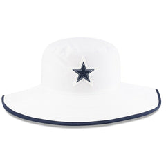Dallas Cowboys New Era 2025 NFL Training Camp Panama Bucket Hat White | NFL