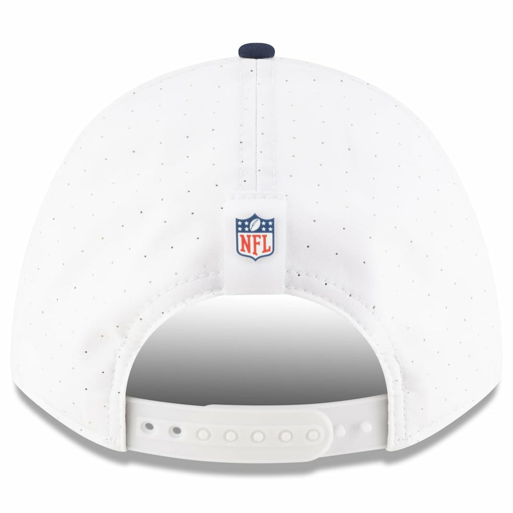 Dallas Cowboys New Era Youth 2025 NFL Training Camp A-Frame 9FORTY Adjustable Hat White/Navy | NFL