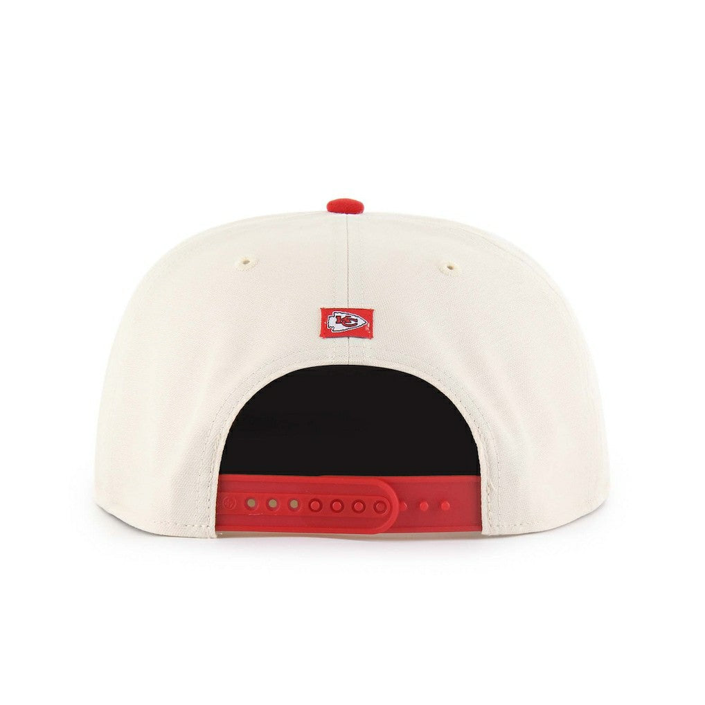 Kansas City Chiefs '47 Payson Captain Adjustable Hat Natural | 47 brand