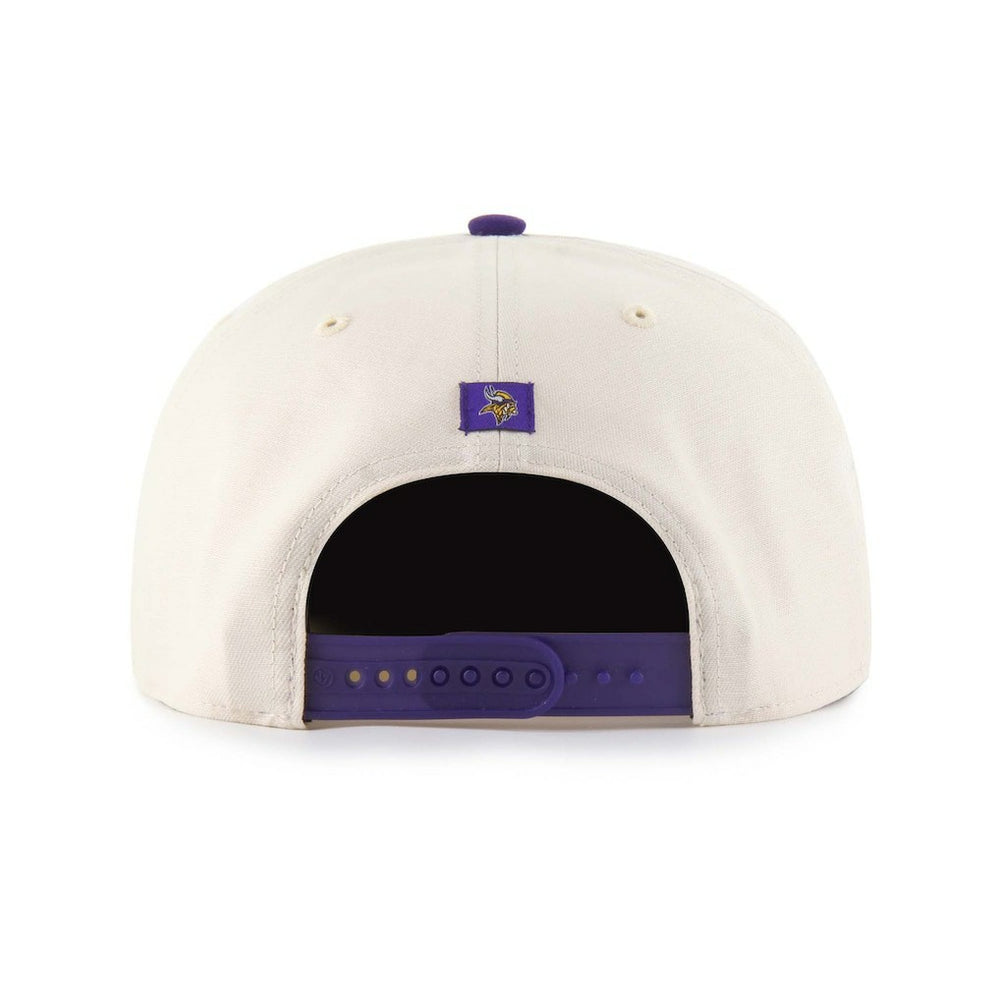 Minnesota Vikings '47 Payson Captain Adjustable Hat Natural | 47 brand