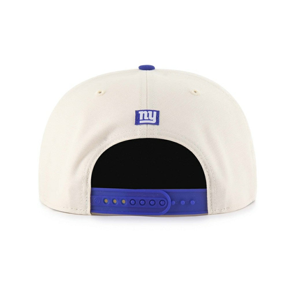 New York Giants '47 Payson Captain Adjustable Hat Natural | 47 brand