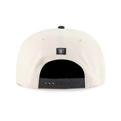 Las Vegas Raiders '47 Payson Captain Adjustable Hat Natural | 47 brand