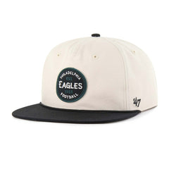 Philadelphia Eagles '47 Payson Captain Adjustable Hat Natural | 47 brand