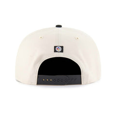 Pittsburgh Steelers '47 Payson Captain Adjustable Hat Natural | 47 brand