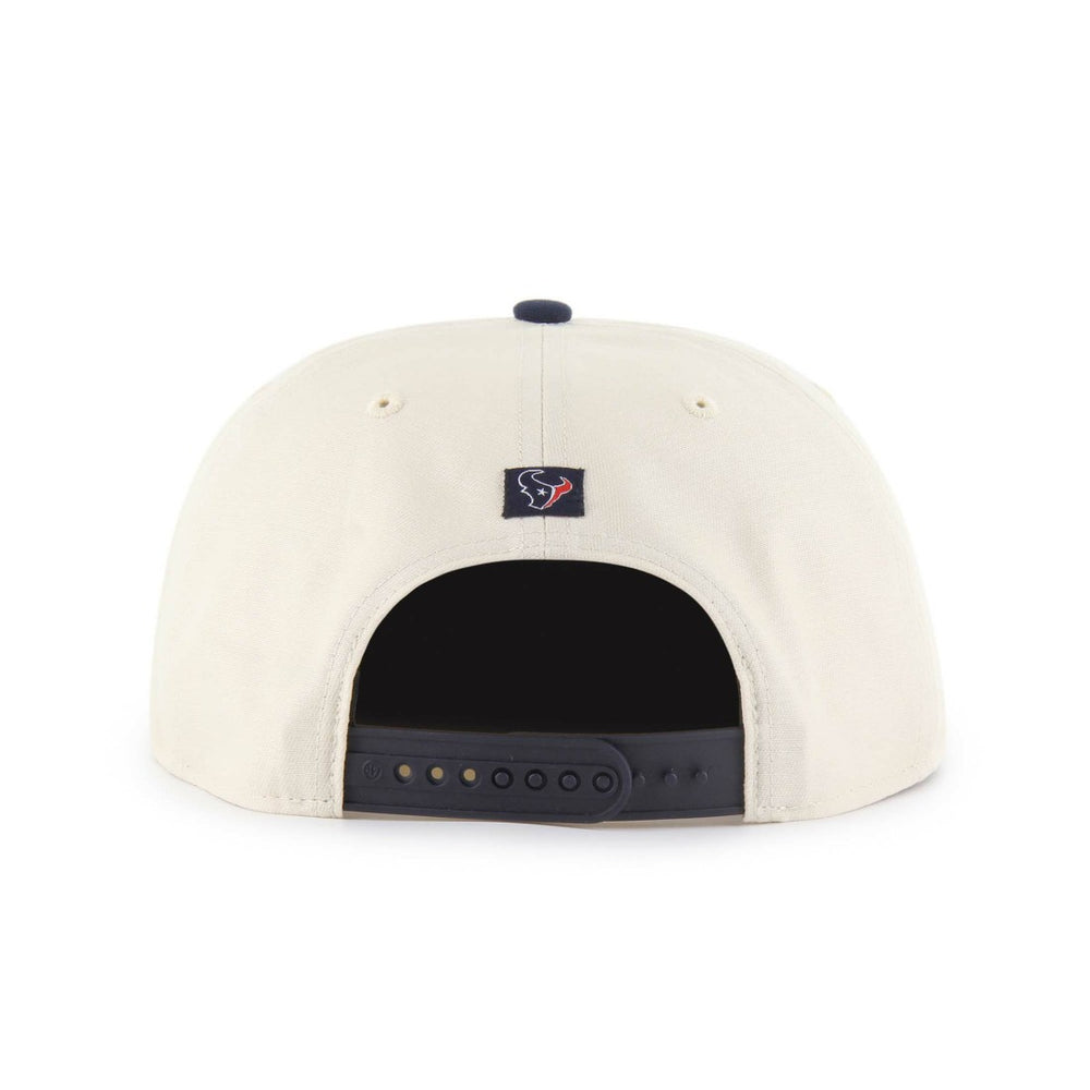 Houston Texans '47 Payson Captain Adjustable Hat Natural | 47 brand