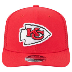 Kansas City Chiefs New Era Team Collection 9SEVENTY Stretch-Snap Adjustable Hat Red | NFL