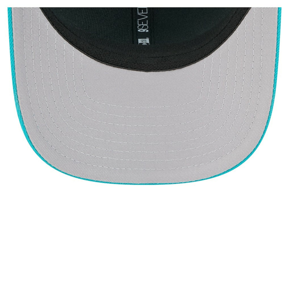 Miami Dolphins New Era Team Collection 9SEVENTY Stretch-Snap Adjustable Hat Aqua | NFL