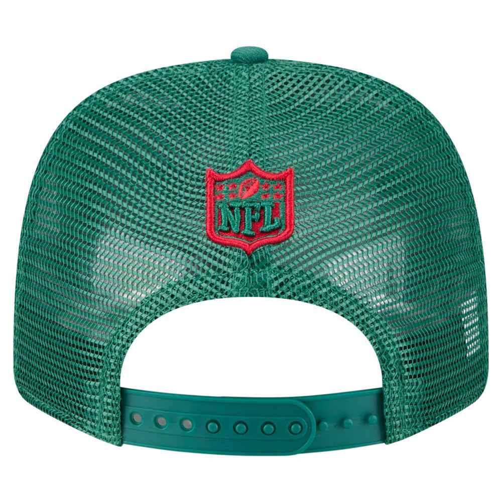 New York Jets New Era Team Collection 9SEVENTY Stretch-Snap Adjustable Hat Green | NFL