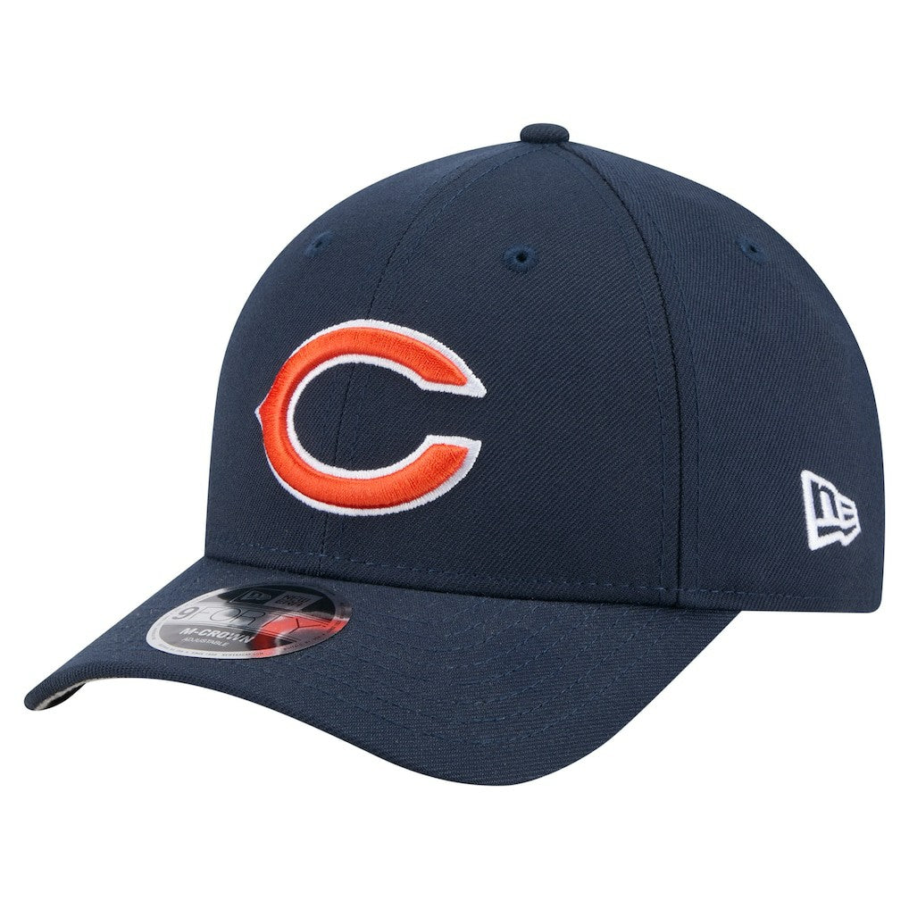 Chicago Bears New Era Team Collection 9FORTY M-Crown Adjustable Hat Navy | NFL