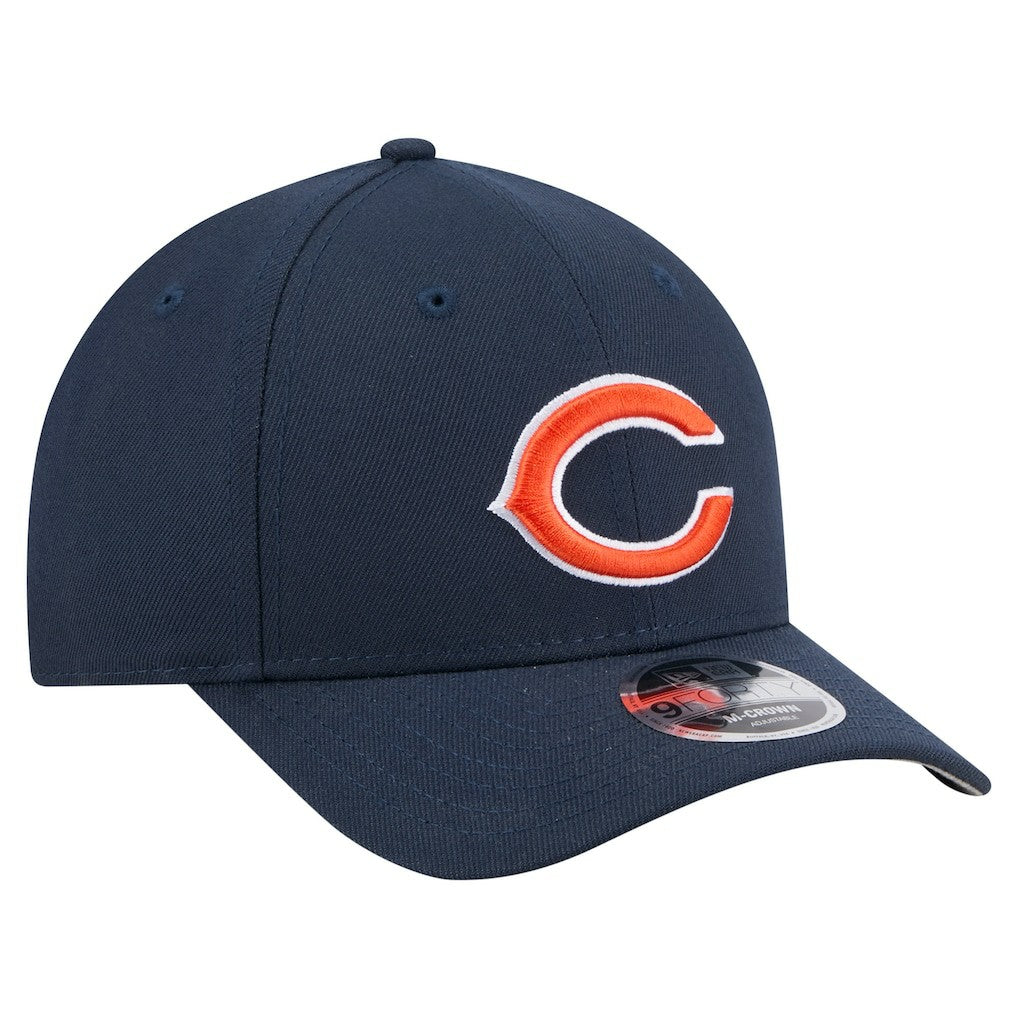 Chicago Bears New Era Team Collection 9FORTY M-Crown Adjustable Hat Navy | NFL