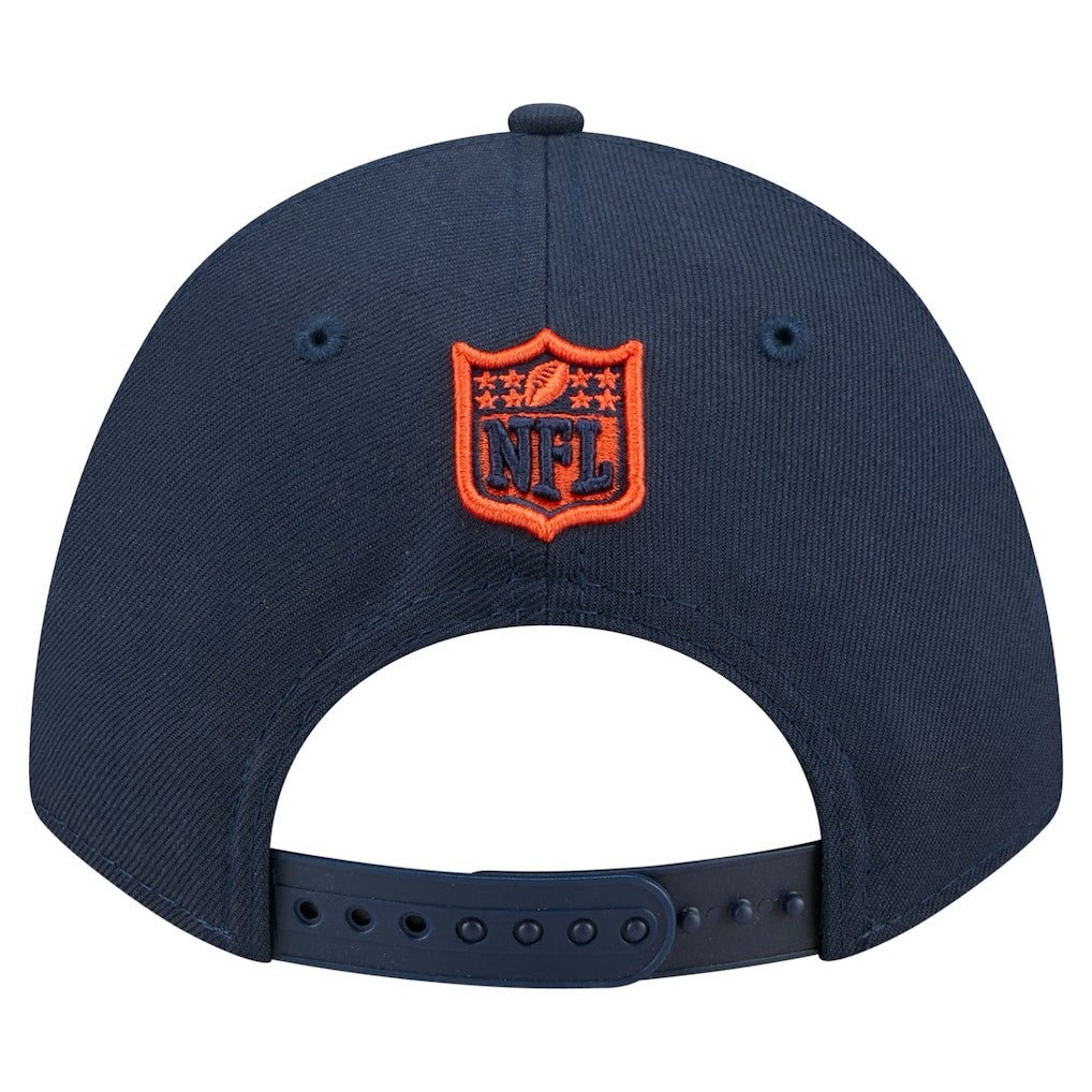 Chicago Bears New Era Team Collection 9FORTY M-Crown Adjustable Hat Navy | NFL