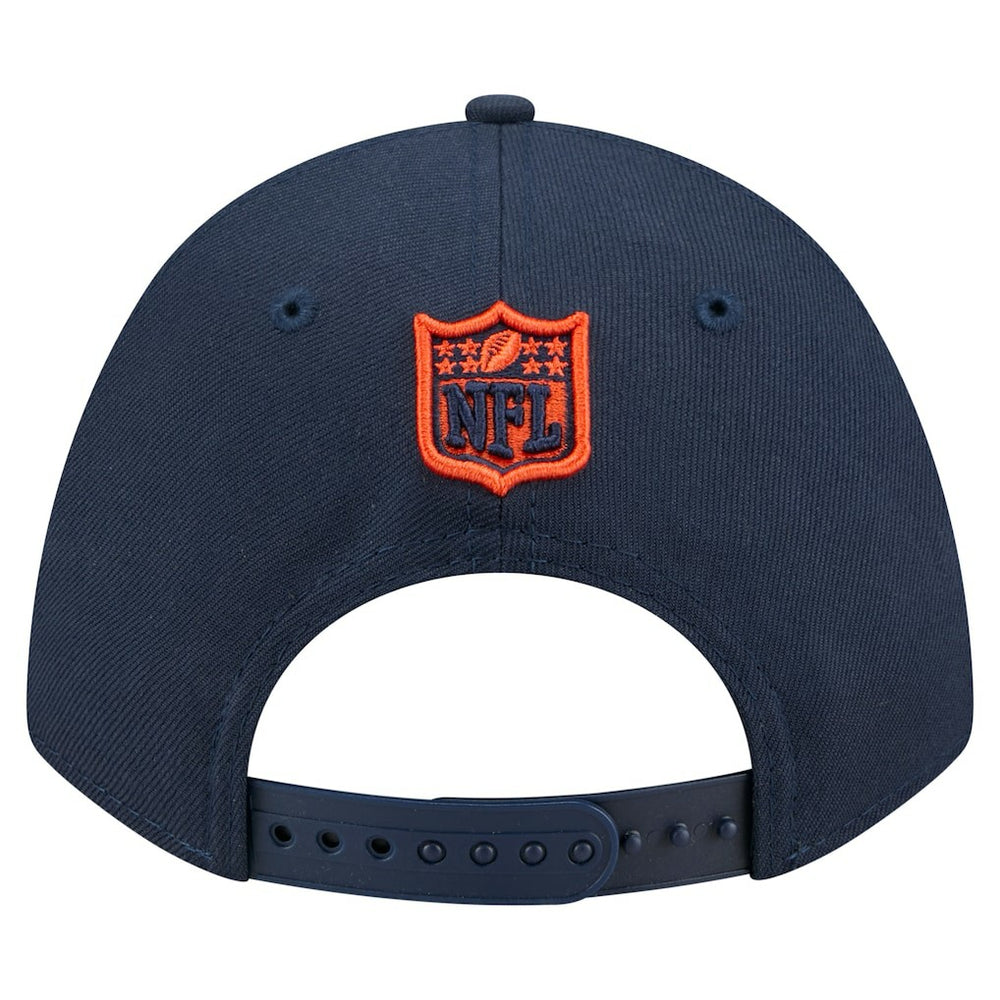 Chicago Bears New Era Team Collection 9FORTY M-Crown Adjustable Hat Navy | NFL