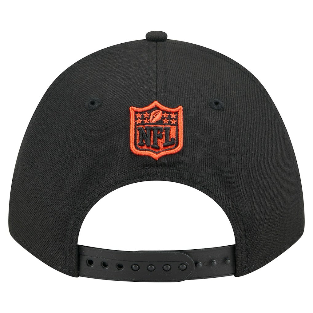 Cincinnati Bengals New Era Team Collection 9FORTY M-Crown Adjustable Hat Black | NFL