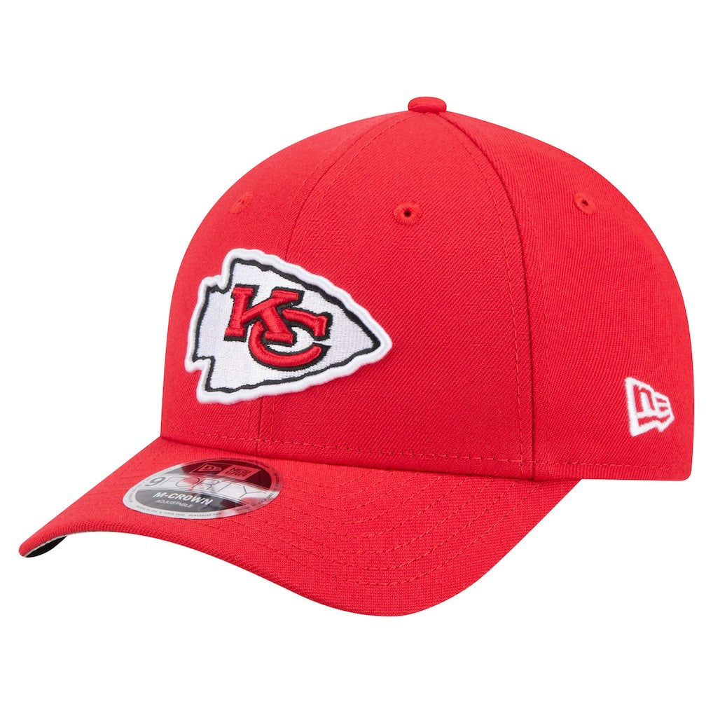 Kansas City Chiefs New Era Team Collection 9FORTY M-Crown Adjustable Hat Red | NFL