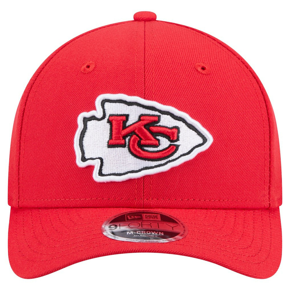 Kansas City Chiefs New Era Team Collection 9FORTY M-Crown Adjustable Hat Red | NFL