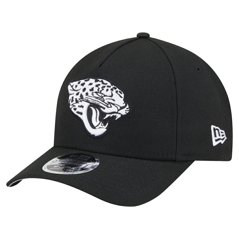 Jacksonville Jaguars New Era Team Collection 9FORTY M-Crown A-Frame Adjustable Hat Black | NFL