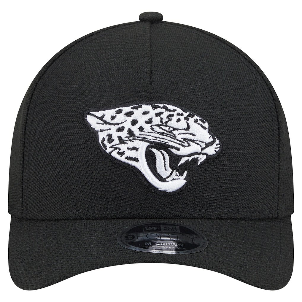 Jacksonville Jaguars New Era Team Collection 9FORTY M-Crown A-Frame Adjustable Hat Black | NFL