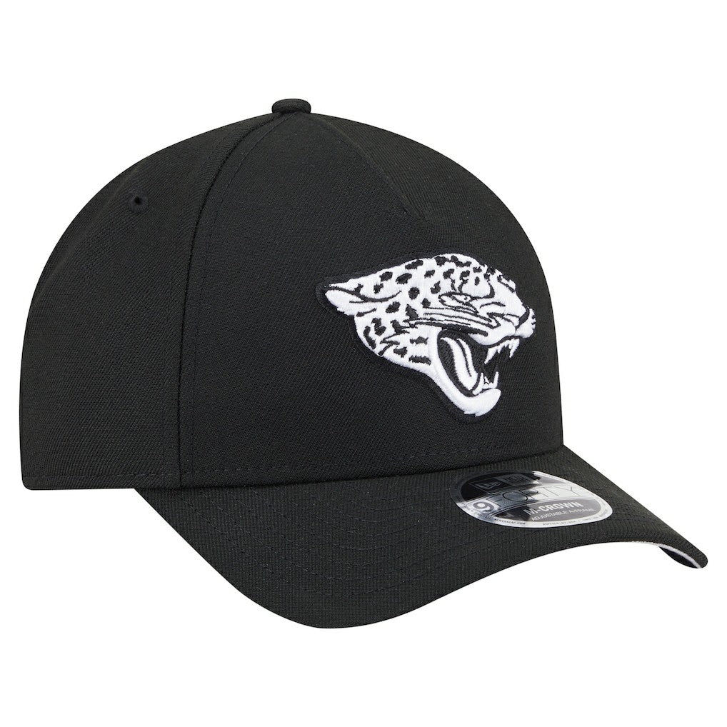 Jacksonville Jaguars New Era Team Collection 9FORTY M-Crown A-Frame Adjustable Hat Black | NFL