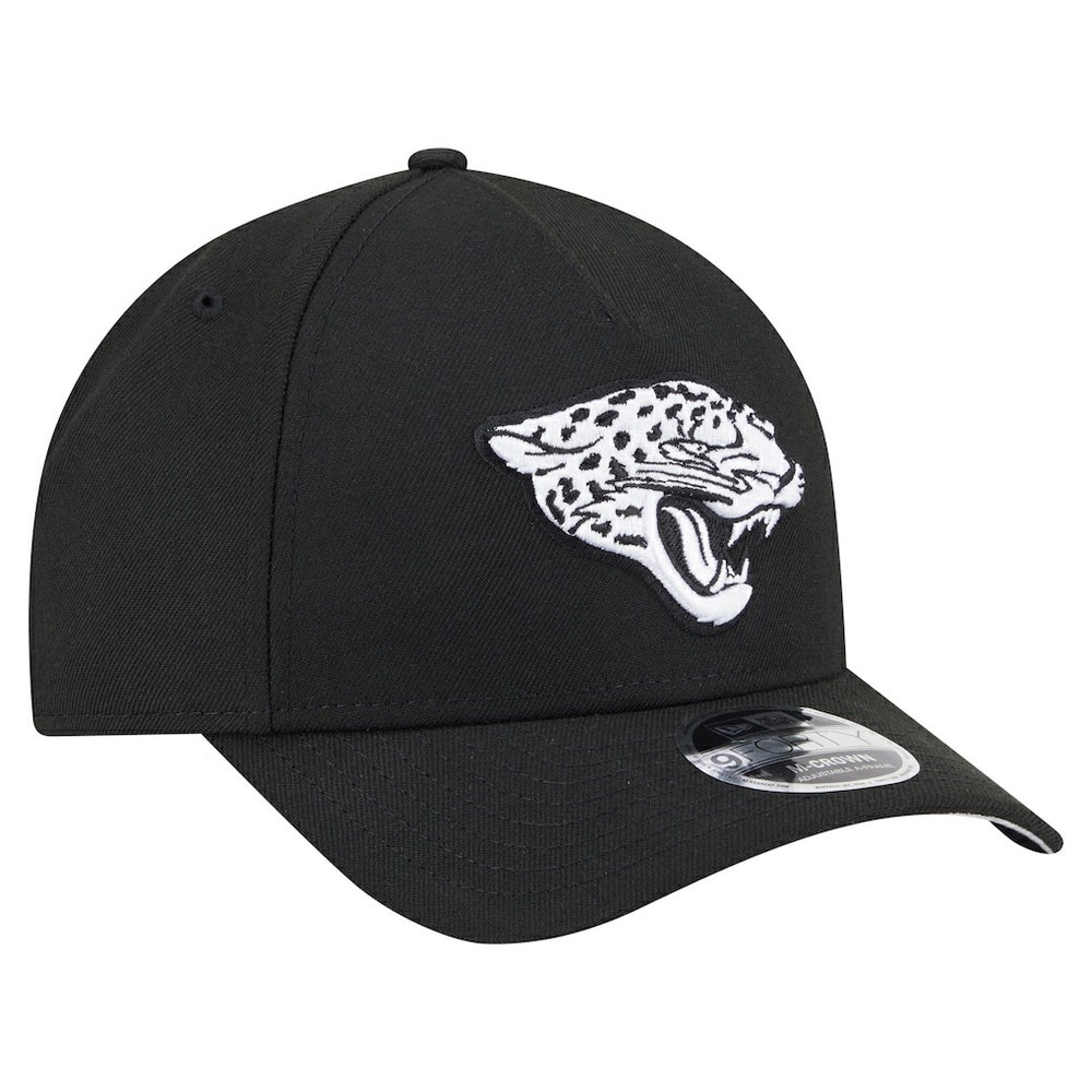 Jacksonville Jaguars New Era Team Collection 9FORTY M-Crown A-Frame Adjustable Hat Black | NFL