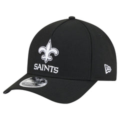 New Orleans Saints New Era Team Collection 9FORTY M-Crown A-Frame Adjustable Hat Black | NFL