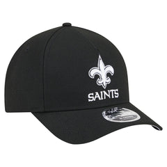 New Orleans Saints New Era Team Collection 9FORTY M-Crown A-Frame Adjustable Hat Black | NFL