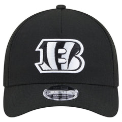 Cincinnati Bengals New Era Team Collection 9FORTY M-Crown A-Frame Adjustable Hat Black | NFL