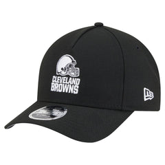 Cleveland Browns New Era Team Collection 9FORTY M-Crown A-Frame Adjustable Hat Black | NFL