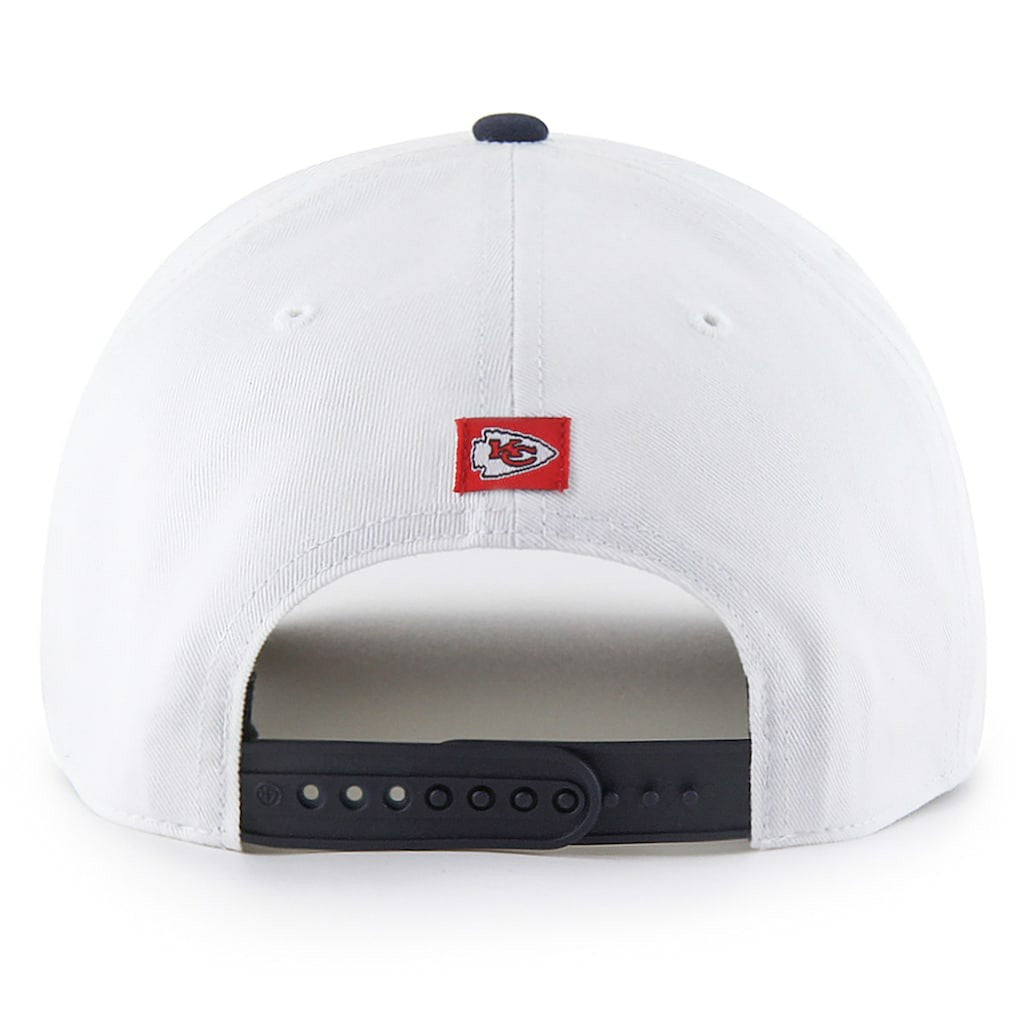 Kansas City Chiefs '47 Patriotic Overhand Hitch Adjustable Hat White | 47 brand