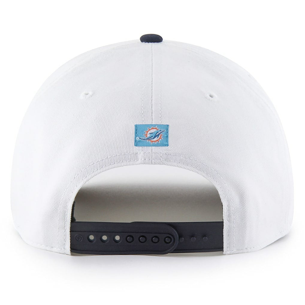 Miami Dolphins '47 Patriotic Overhand Hitch Adjustable Hat White | 47 brand