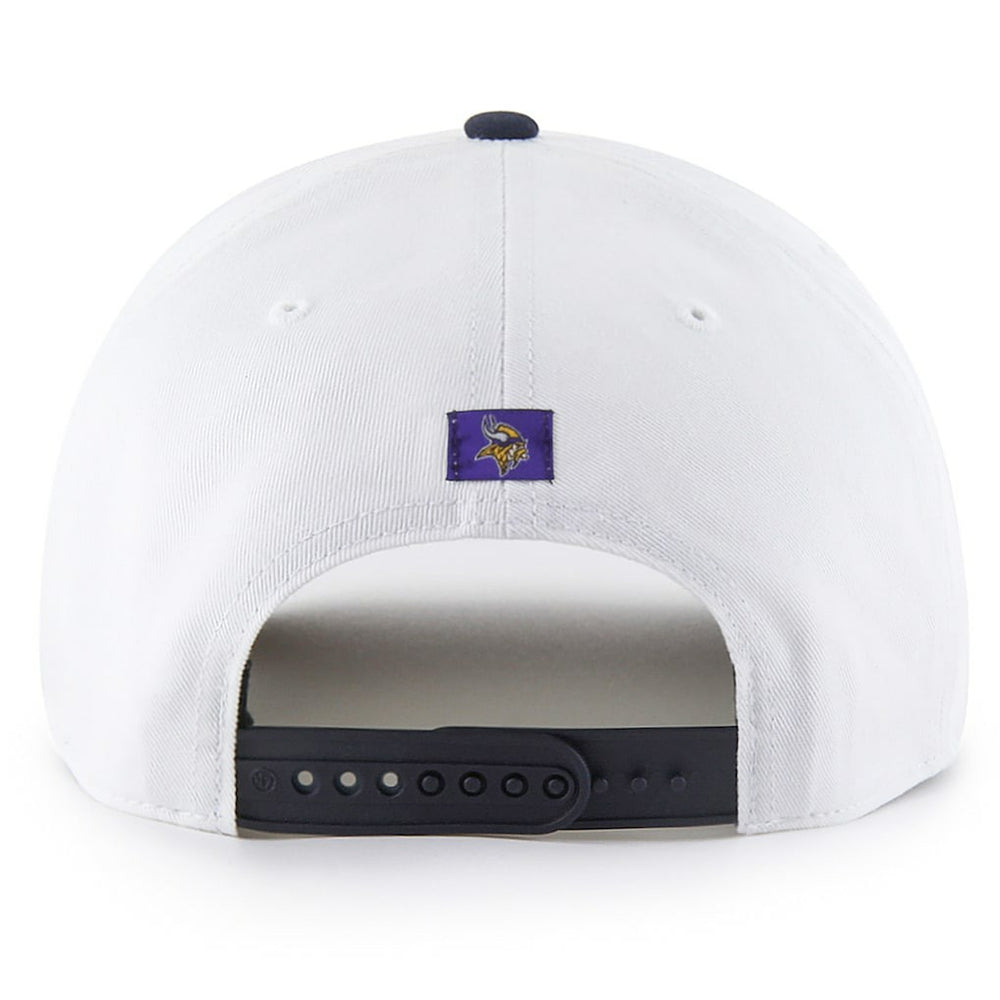 Minnesota Vikings '47 Patriotic Overhand Hitch Adjustable Hat White | 47 brand