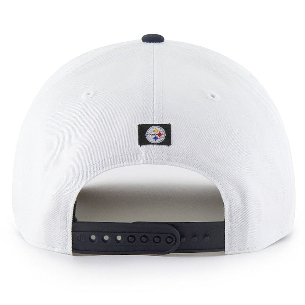 Pittsburgh Steelers '47 Patriotic Overhand Hitch Adjustable Hat White | 47 brand